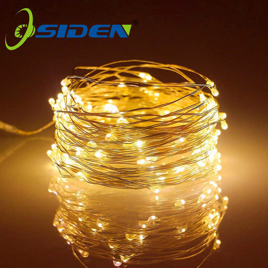 Multi-color LED Copper Wire String 1/2/5/10M Outdoor Lighting Decoration