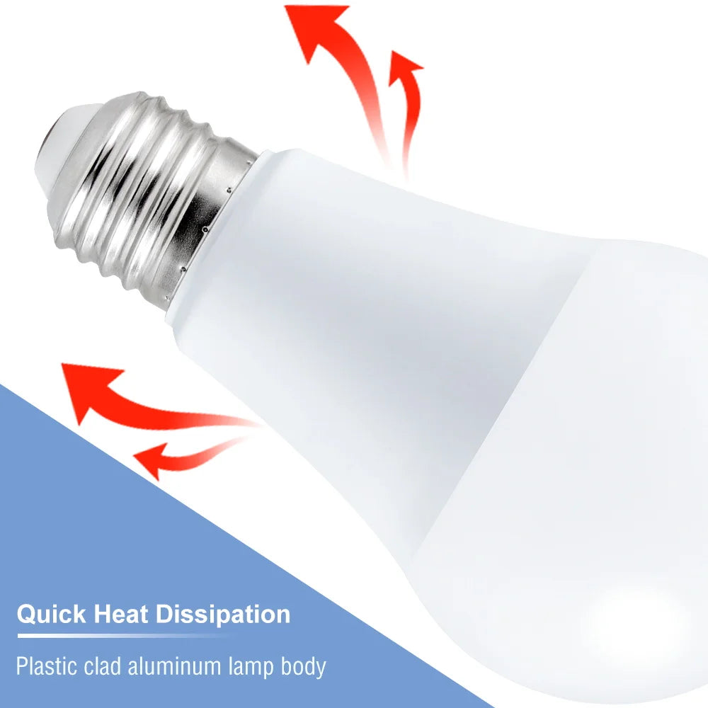 Smart Remote Control LED Dimmable Lightbulb RGB Light