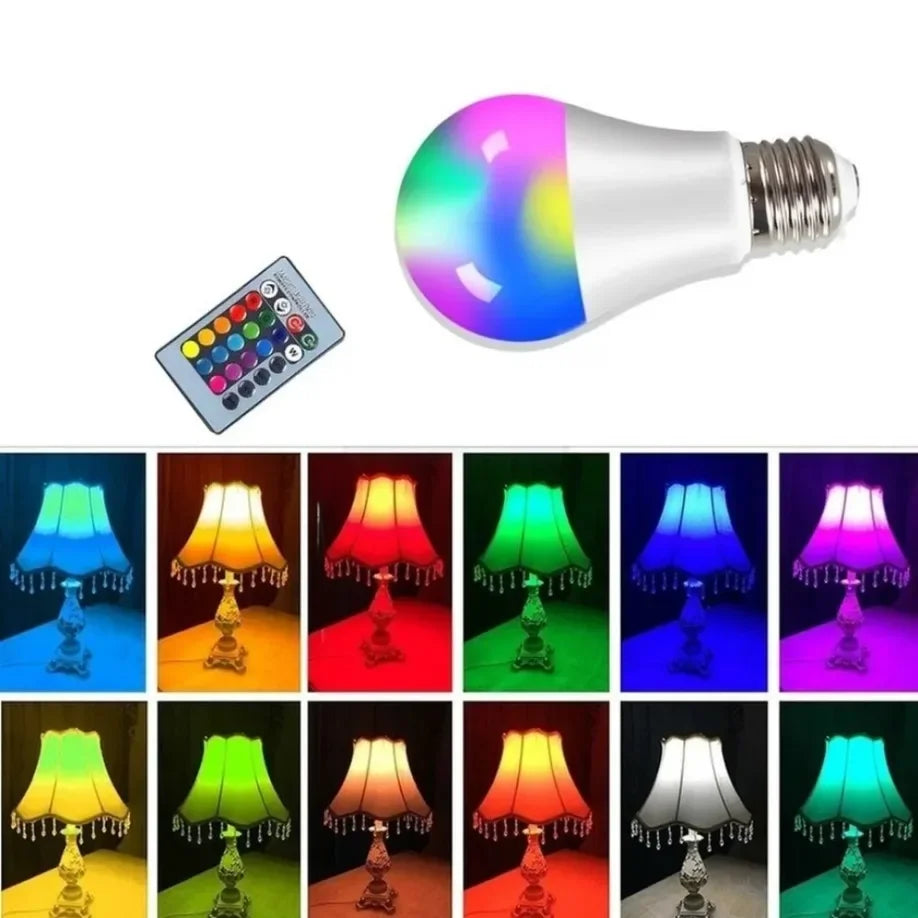 Smart Control Color Changing LED Light bulb Dimmable 5W 10W 15W RGBW