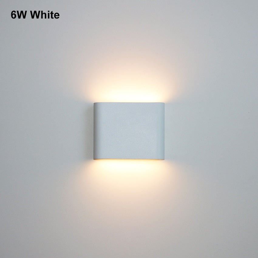 Indoor/Outdoor Waterproof LED Aluminum Wall Lamps Corridor Wall Sconce